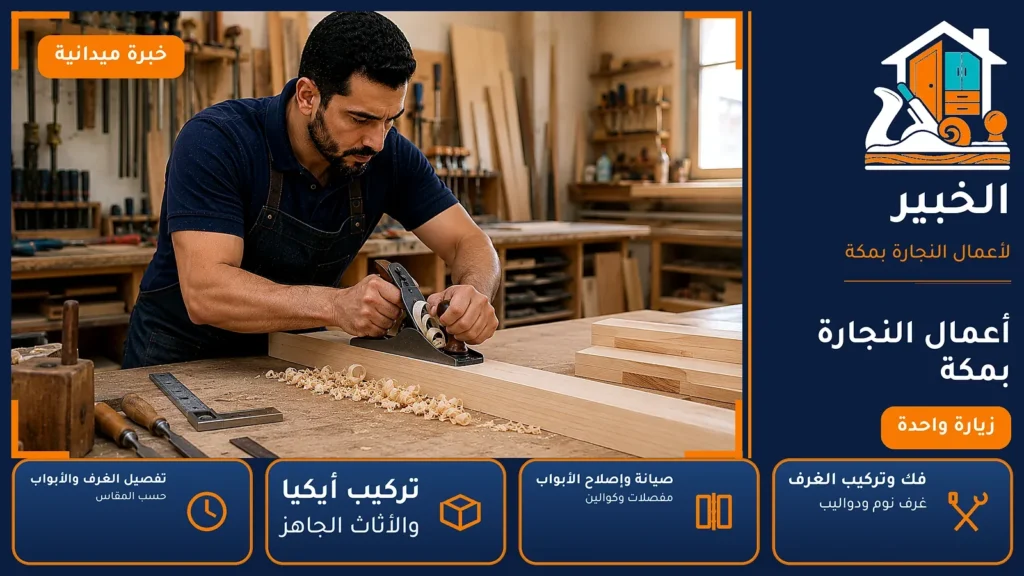 أفضل نجار بمكة – 0546707423 – فك وتركيب وصيانة وتجميع الأثاث الجاهز — الخبير لأعمال النجارة بمكة