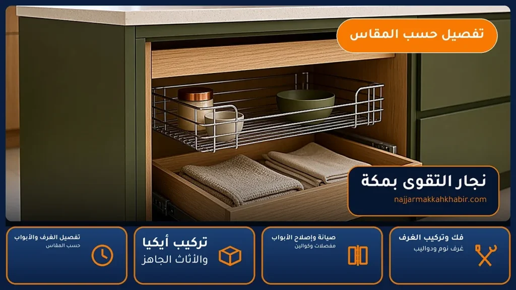 نجار التقوى بمكة – 0546707423 – نقل وتركيب الغرف وصيانة الدواليب والأبواب — الخبير لأعمال النجارة بمكة